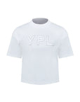 YPL short round neck short-sleeved T-shirt
