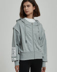 YPL Dropped Shouler Hoodie