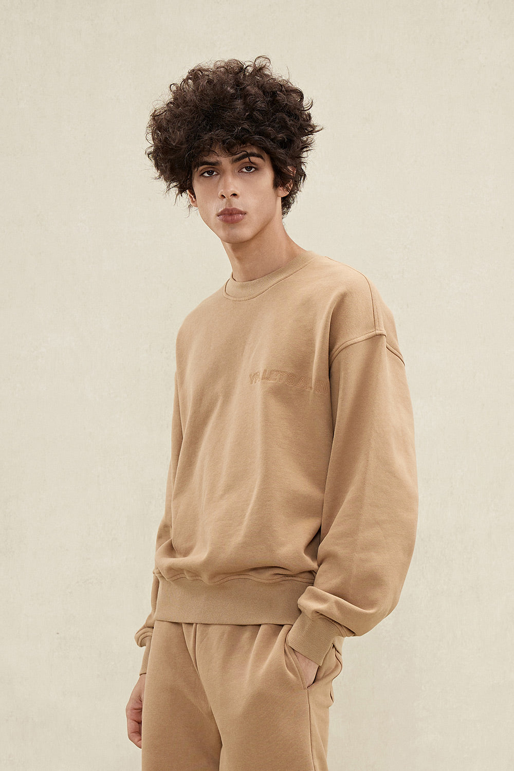 YPL Ribbed Crew Neck Pullover