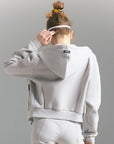 YPL Knitted Hoodie Light Gray