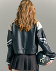 YPL PU Leather Jacket